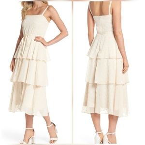 Gal Meets Glam Dresses - Florence Chiffon Embroidered Tiered A-Line Dress 8 Gal Meets Glam Dresses - Florence Chiffon Embroidered Tiered A-Line Dress 8